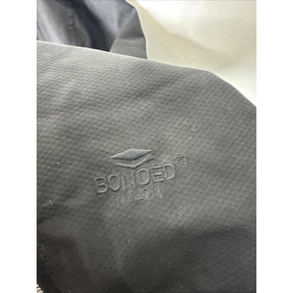 G-Star Raw Black Bonded Nylon Moto Jacket Men’s XL Zip Front Pockets - Picture 3 of 11